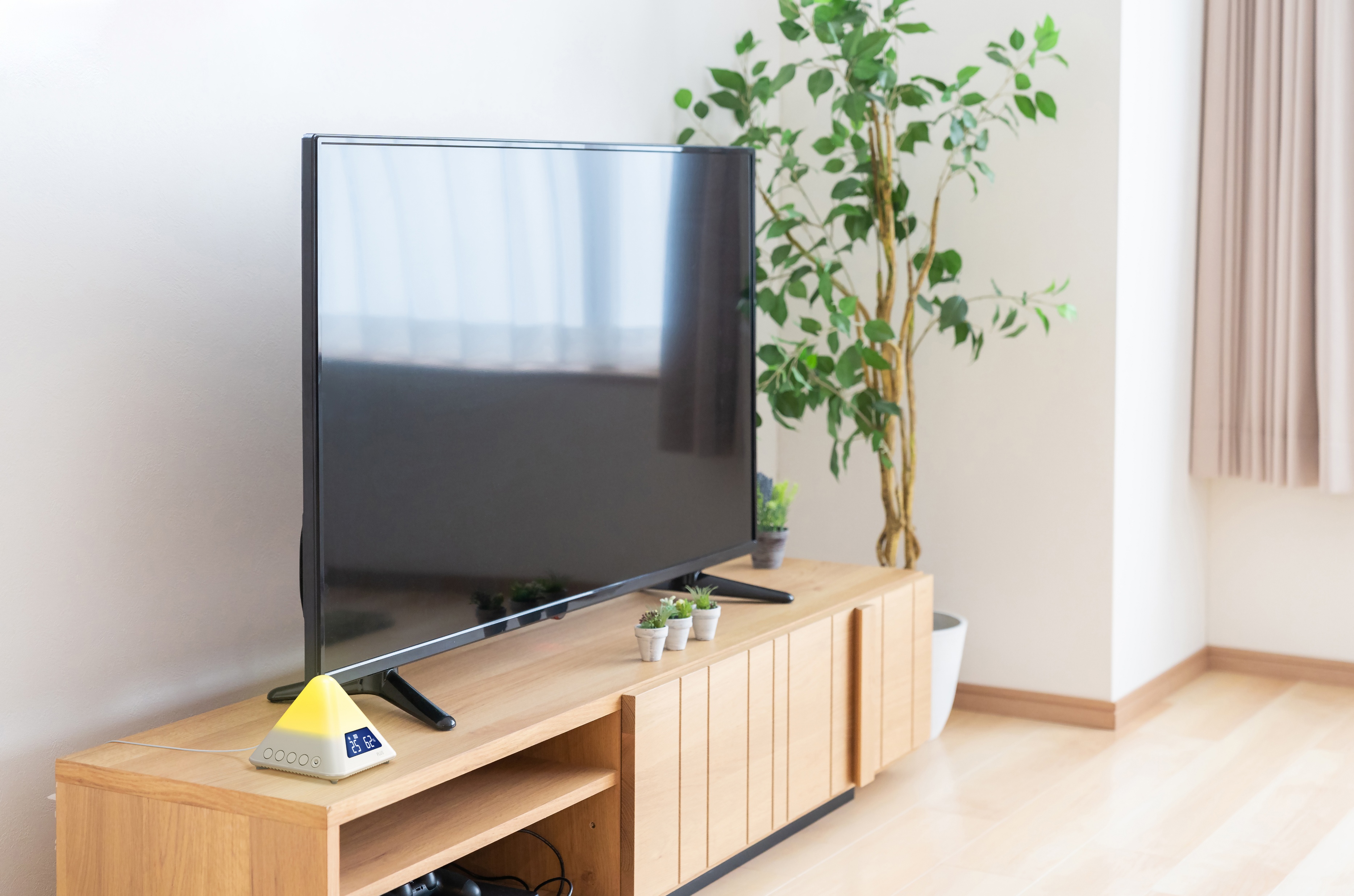 テレビ横の設置例