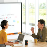 パーティションホワイトボード WBC ブラックフレームタイプ