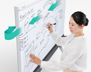 プラスが発明したスクロール方式を搭載