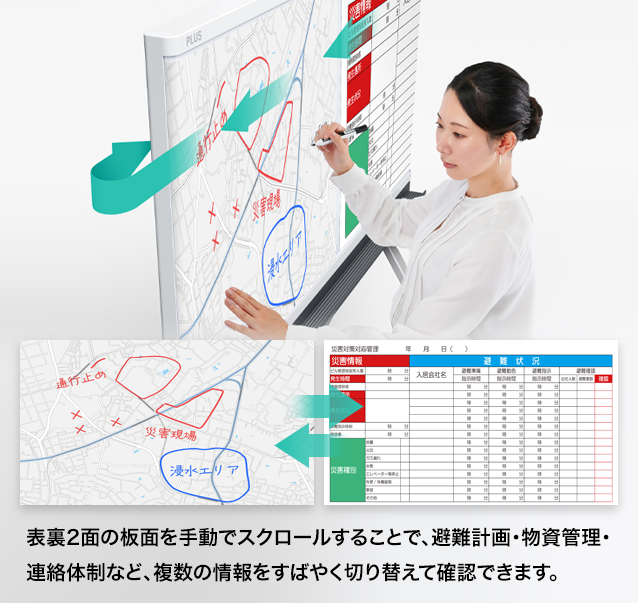 ボードスクロールイメージ