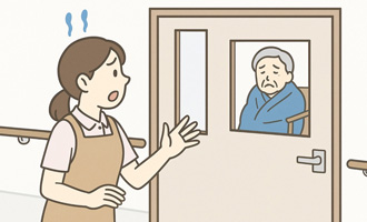 イラスト「各部屋の室温が把握しづらい」