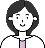 50代女性イラスト
