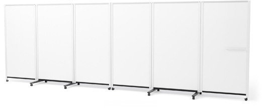 両面ホワイトボード　6連