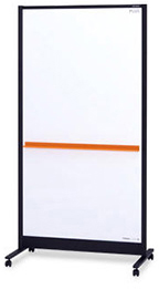 キャスター脚タイプ　両面ホワイトボード